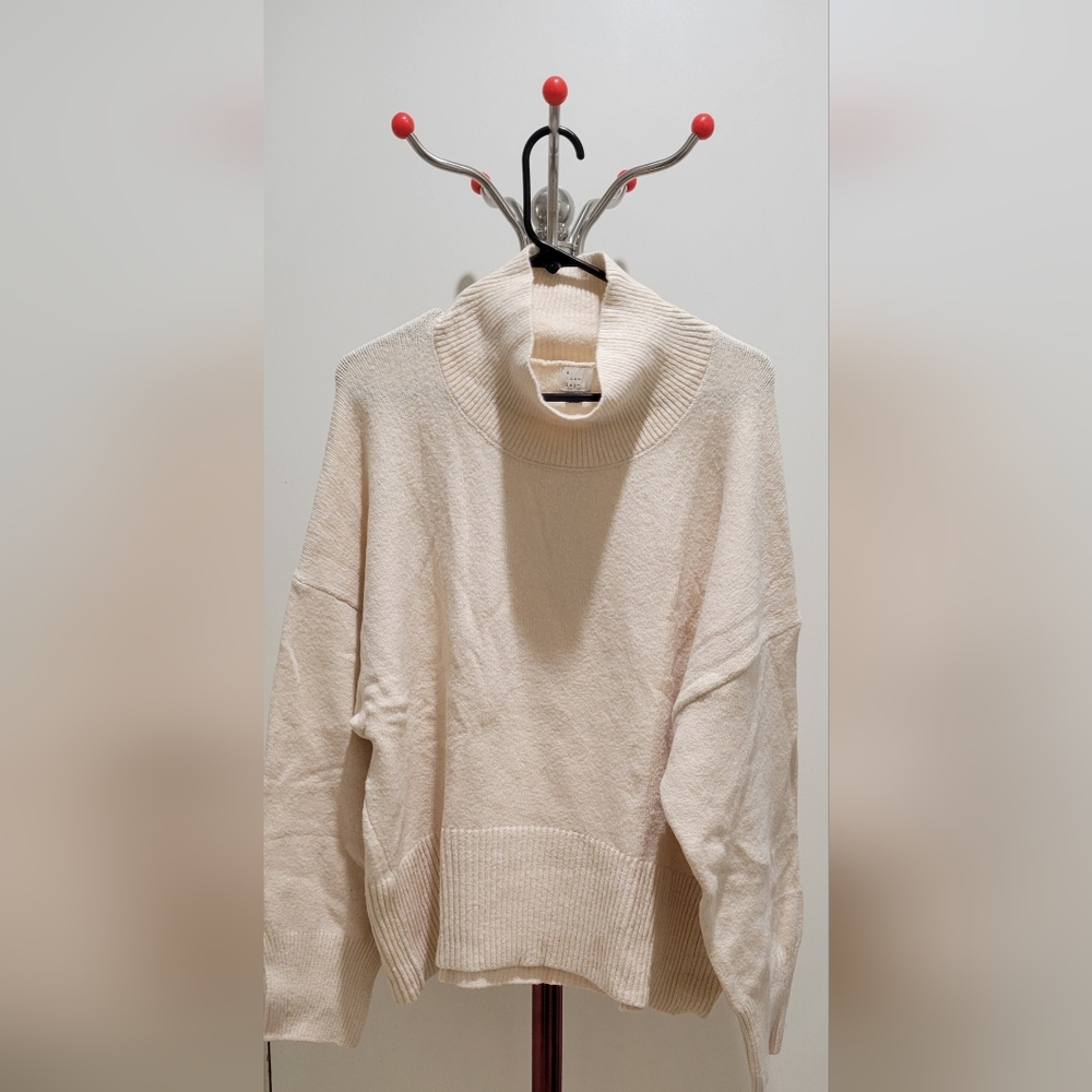 Women's Cozy Knit Mock Turtleneck Sweater | A New Day